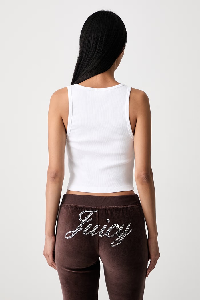 Sporty & Rich x Juicy Couture top with cotton Women's — photo 3