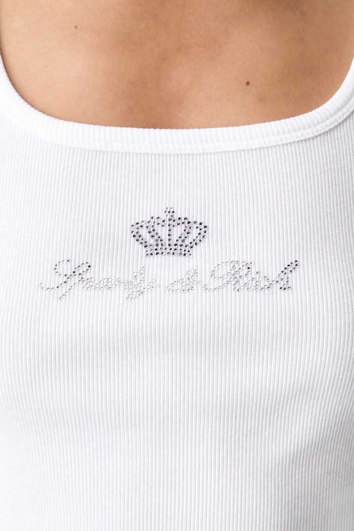 Sporty & Rich x Juicy Couture top with cotton Women's — photo 6