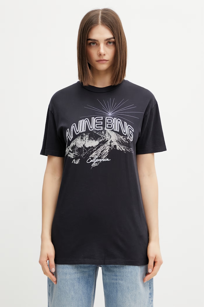 Anine Bing Walker California t-shirt cotton Women's
