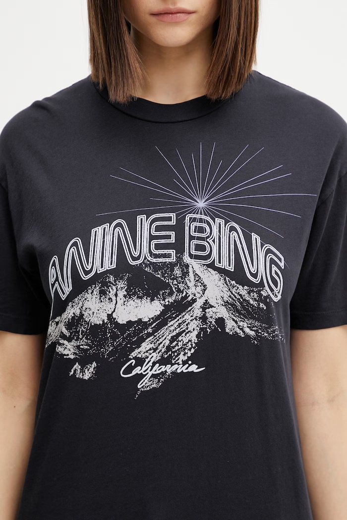 Anine Bing Walker California t-shirt cotton Women's — photo 4
