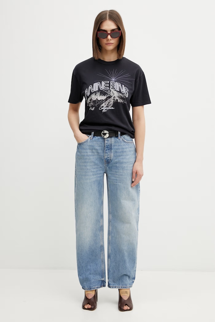 Anine Bing Walker California t-shirt cotton Women's — photo 5