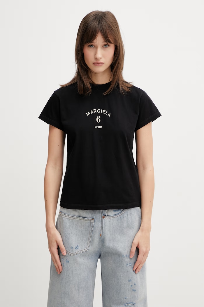 MM6 Maison Margiela T-shirt cotton Women's