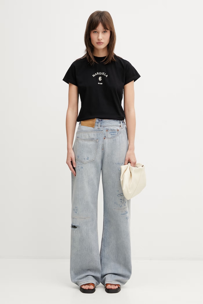 MM6 Maison Margiela T-shirt cotton Women's — photo 5