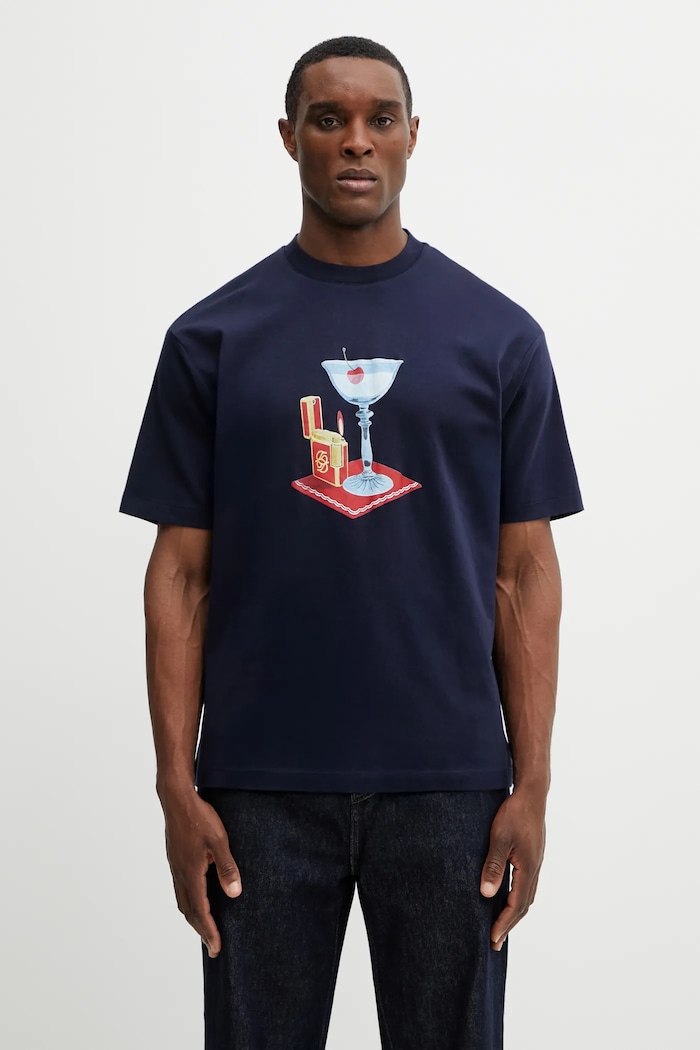 Drôle de Monsieur cotton t-shirt Cocktail