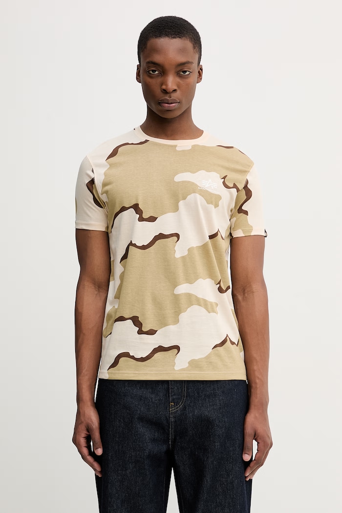 Alpha Industries Basic Small Logo t-shirt cotton Men's