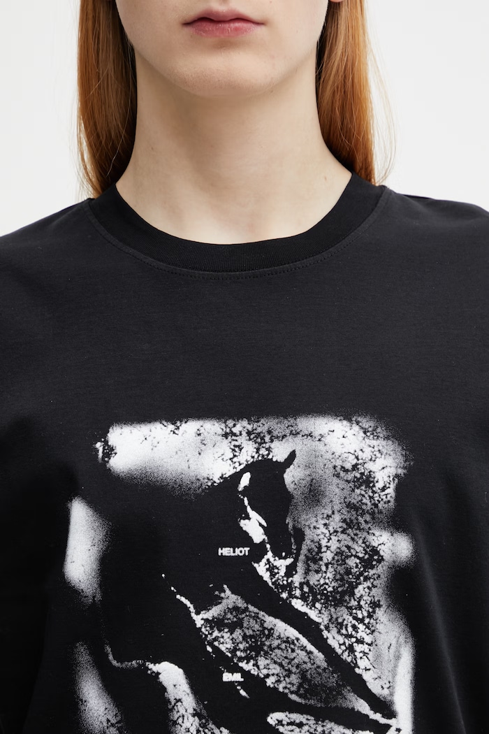 HELIOT EMIL Men's cotton t-shirt — photo 4