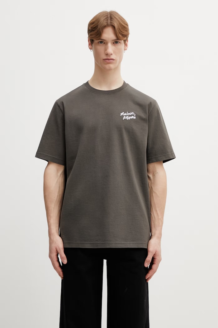 Maison Kitsuné cotton t-shirt Handwriting