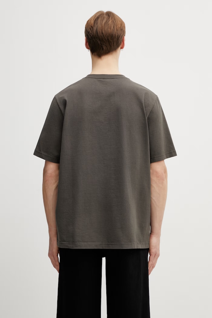 Maison Kitsuné cotton t-shirt Handwriting — photo 3