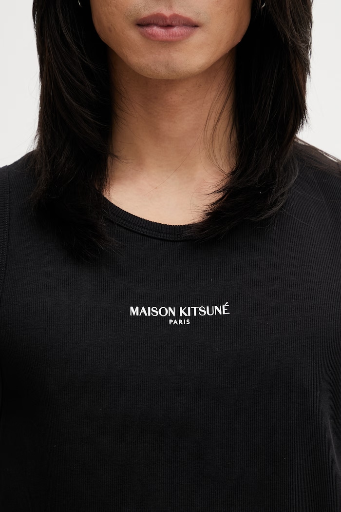 Maison Kitsuné top cotton Men's — photo 4