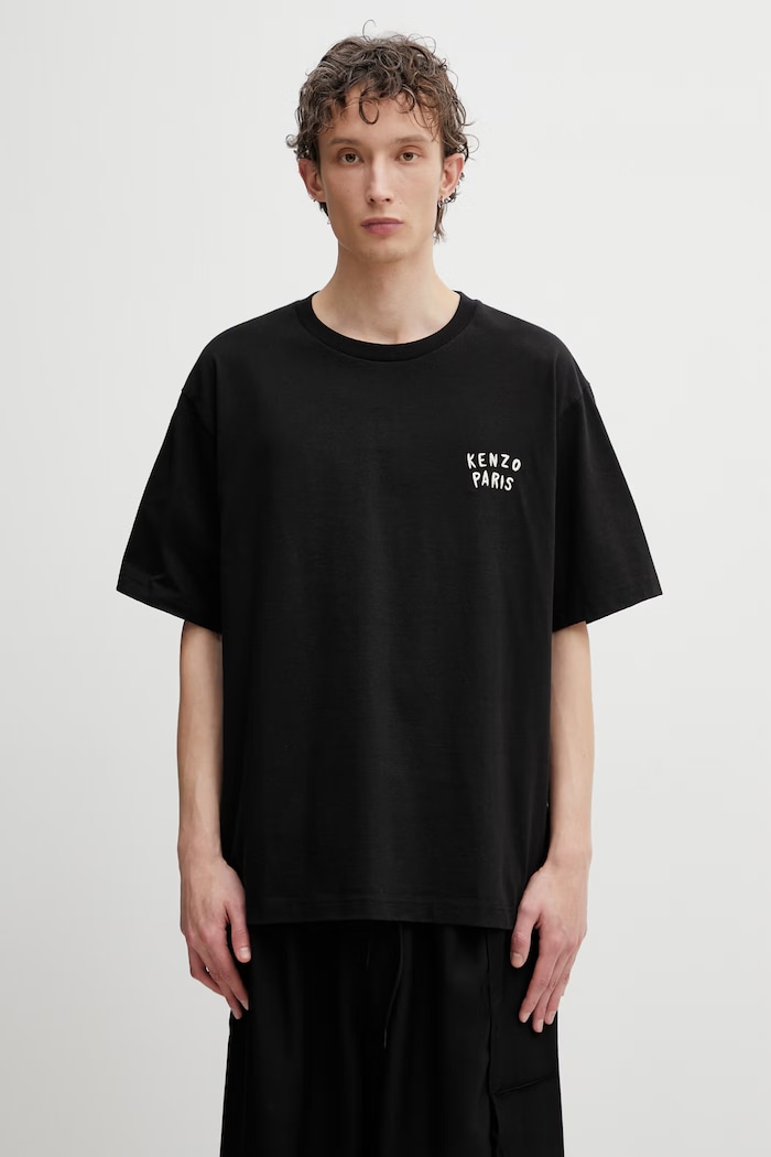 Kenzo GOTS KENZO BOKE HEART OVERSIZE t-shirt cotton Men's — photo 3