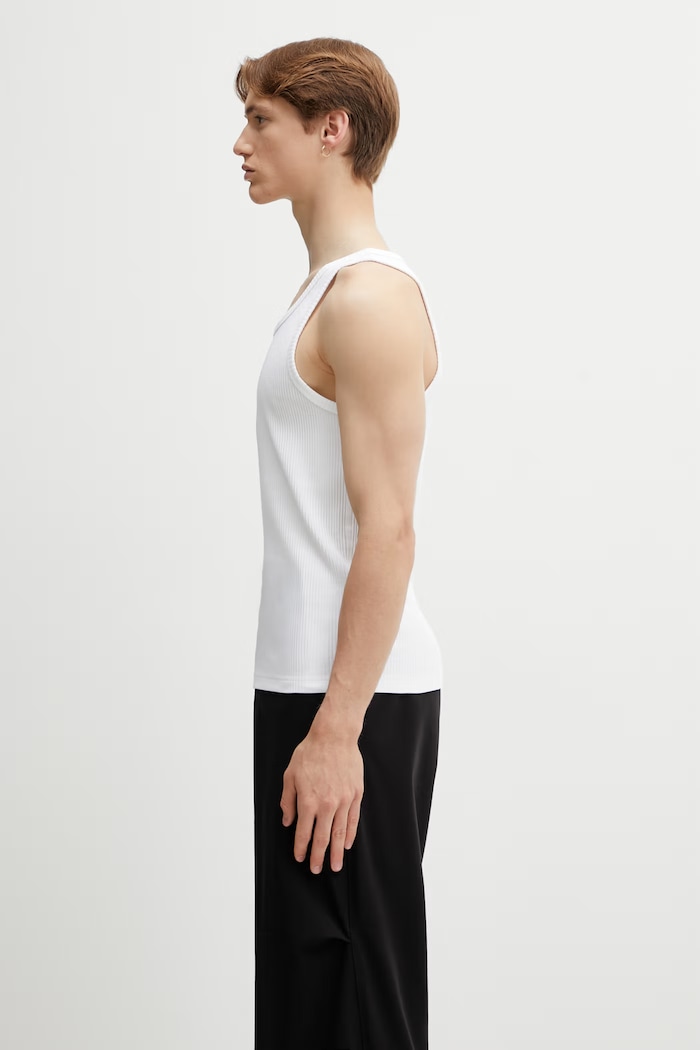 Filling Pieces Men's Ribbed top cotton with elastane — photo 2
