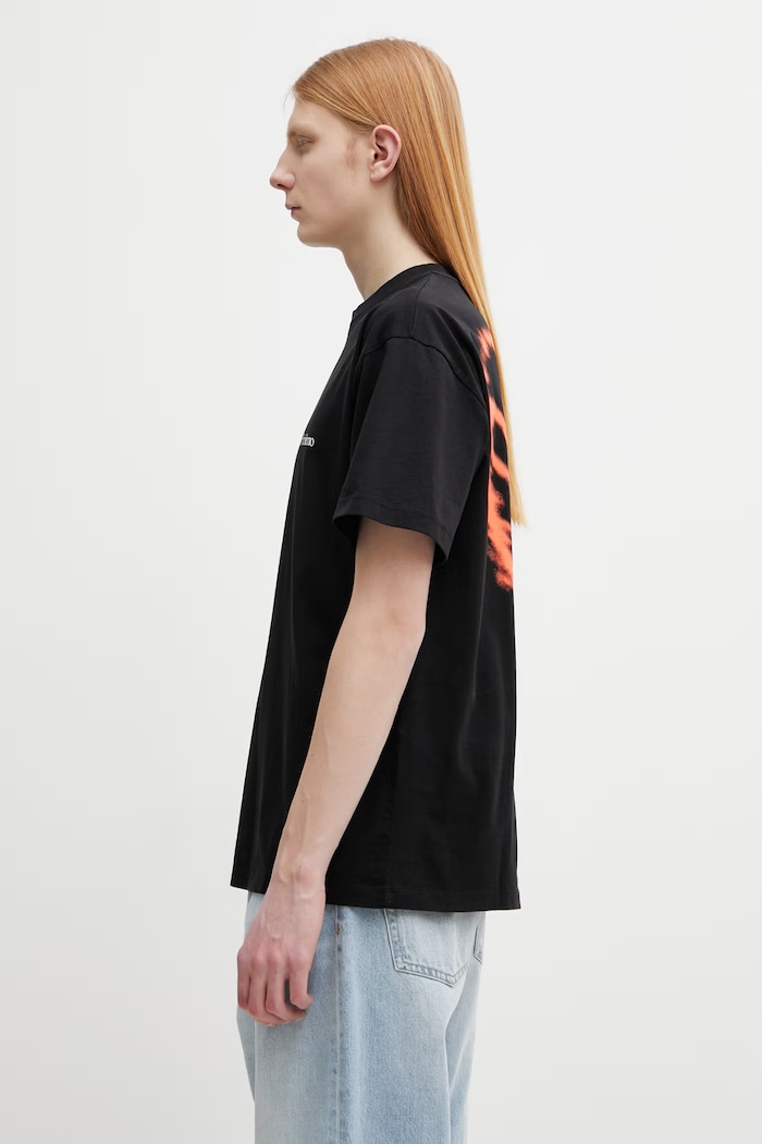 No Problemo Smile Away Men's cotton oversize t-shirt — photo 2