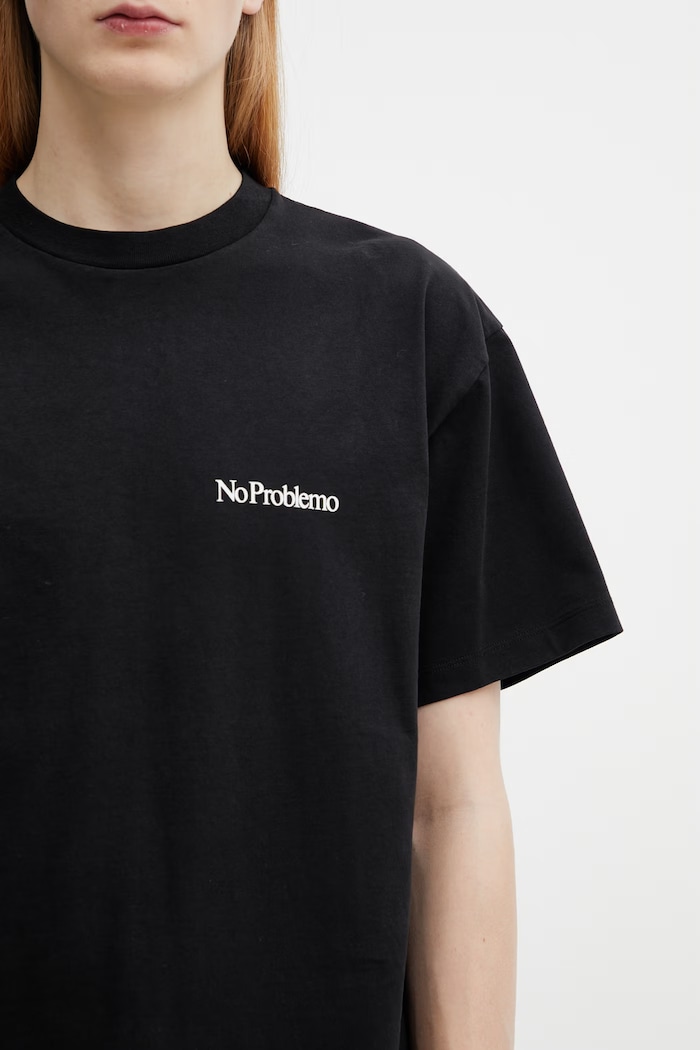 No Problemo Smile Away Men's cotton oversize t-shirt — photo 4