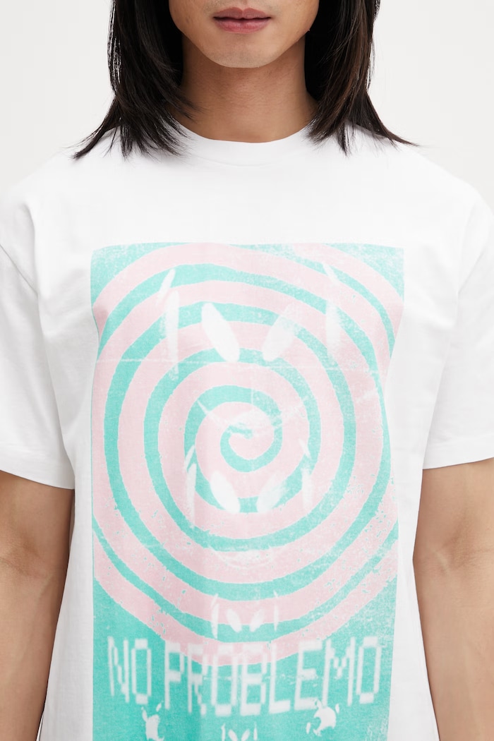 No Problemo Spiral t-shirt cotton men's — photo 4