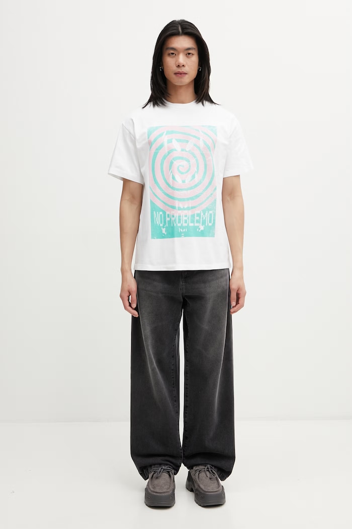 No Problemo Spiral t-shirt cotton men's — photo 5