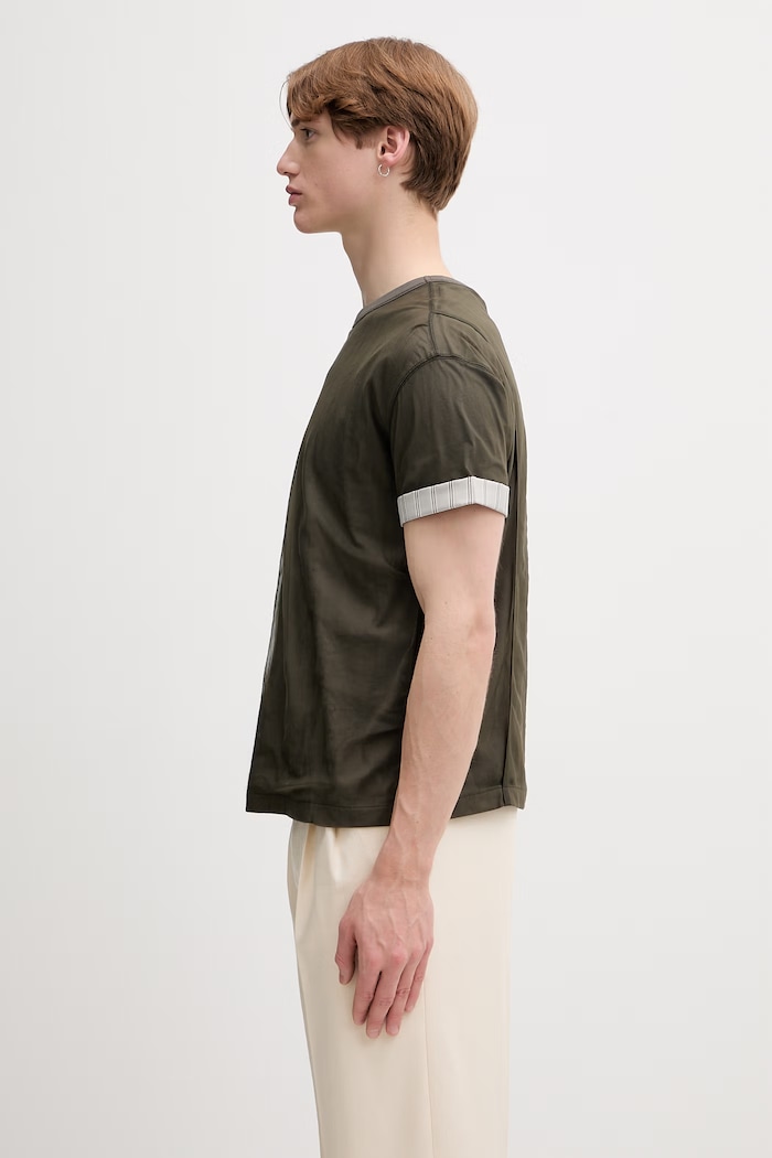Andersson Bell Overlay Roll-up Cuffs t-shirt Men's — photo 2