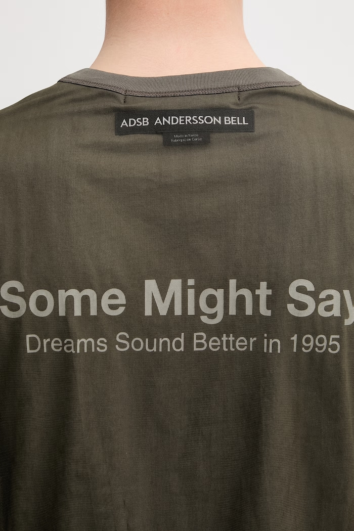 Andersson Bell Overlay Roll-up Cuffs t-shirt Men's — photo 4