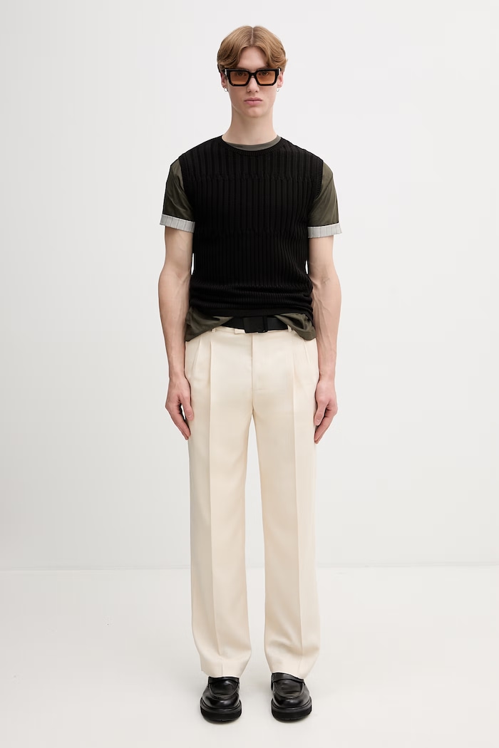 Andersson Bell Overlay Roll-up Cuffs t-shirt Men's — photo 5