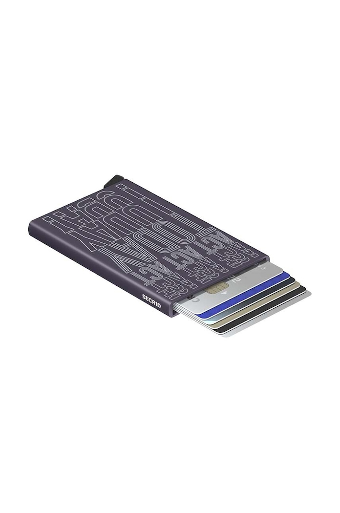 Secrid wallet Laser Dark Purple — photo 3