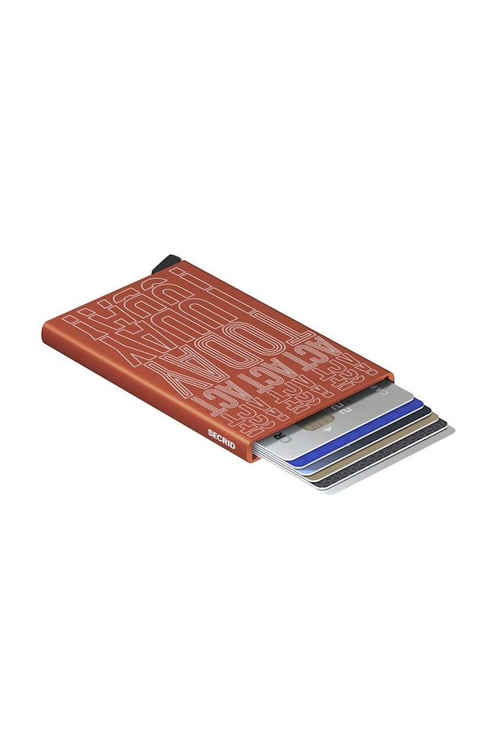 Secrid wallet Cardprotector Laser Orange — photo 3