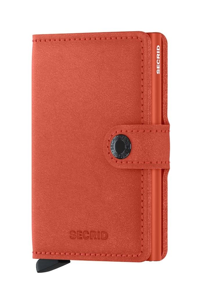 Secrid leather wallet Miniwallet Original Orange