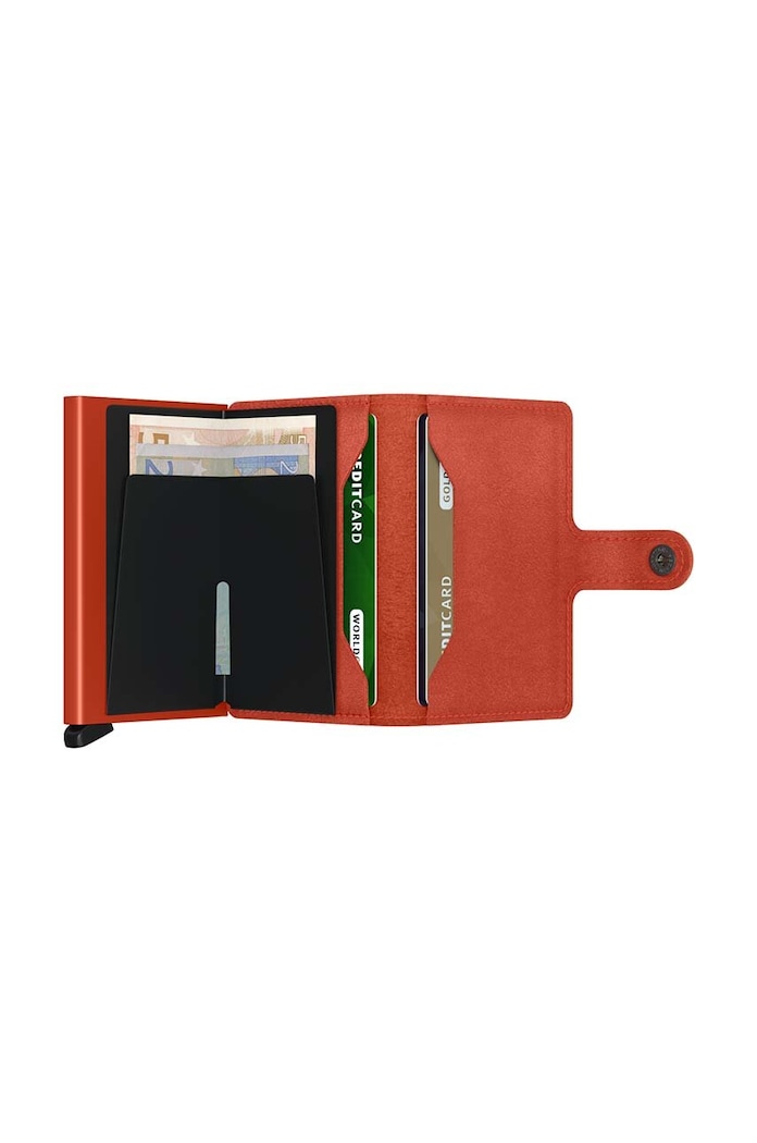 Secrid leather wallet Miniwallet Original Orange — photo 3