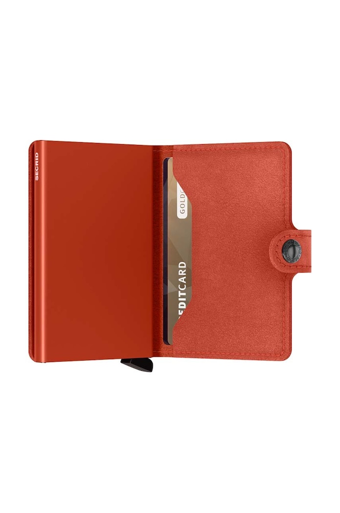 Secrid leather wallet Miniwallet Original Orange — photo 4