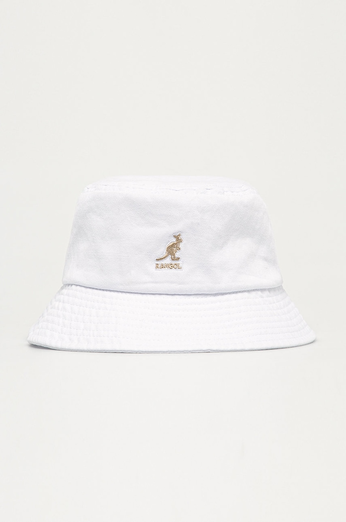 Kangol Washed Bucket White